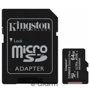 SD-64GB/K - Κάρτα μνήμης Kingston MICRO SD Οικονομική 