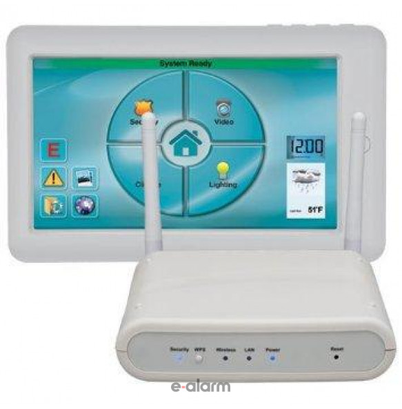 Ασύρματο tablet με πλαίσιο στήριξης, τροφοδοτικό και ασύρματο Access Point NAPCO IBR ITABKIT