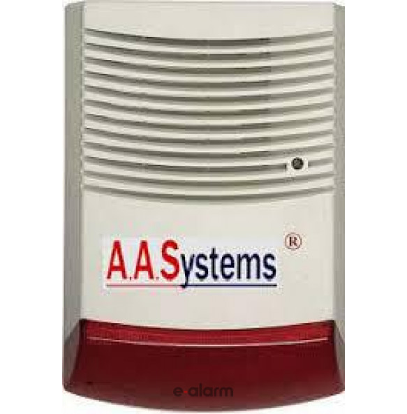 AAS 303 RE Εξωτερική σειρήνα με Flash AA SYSTEMS AAS 303 RE Εξωτερικές σειρήνες με κόκκινο Φλας