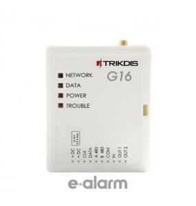 G16 Συσκευή επικοινωνίας GSM TRIKDIS Συσκευές επικοινωνίας για πίνακες DSC, Paradox, UTC, Texacom, Pyronix