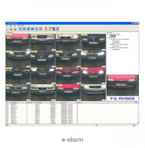 Λογισμικό για 8 κάμερες GEOVISION 8 Cam LPR